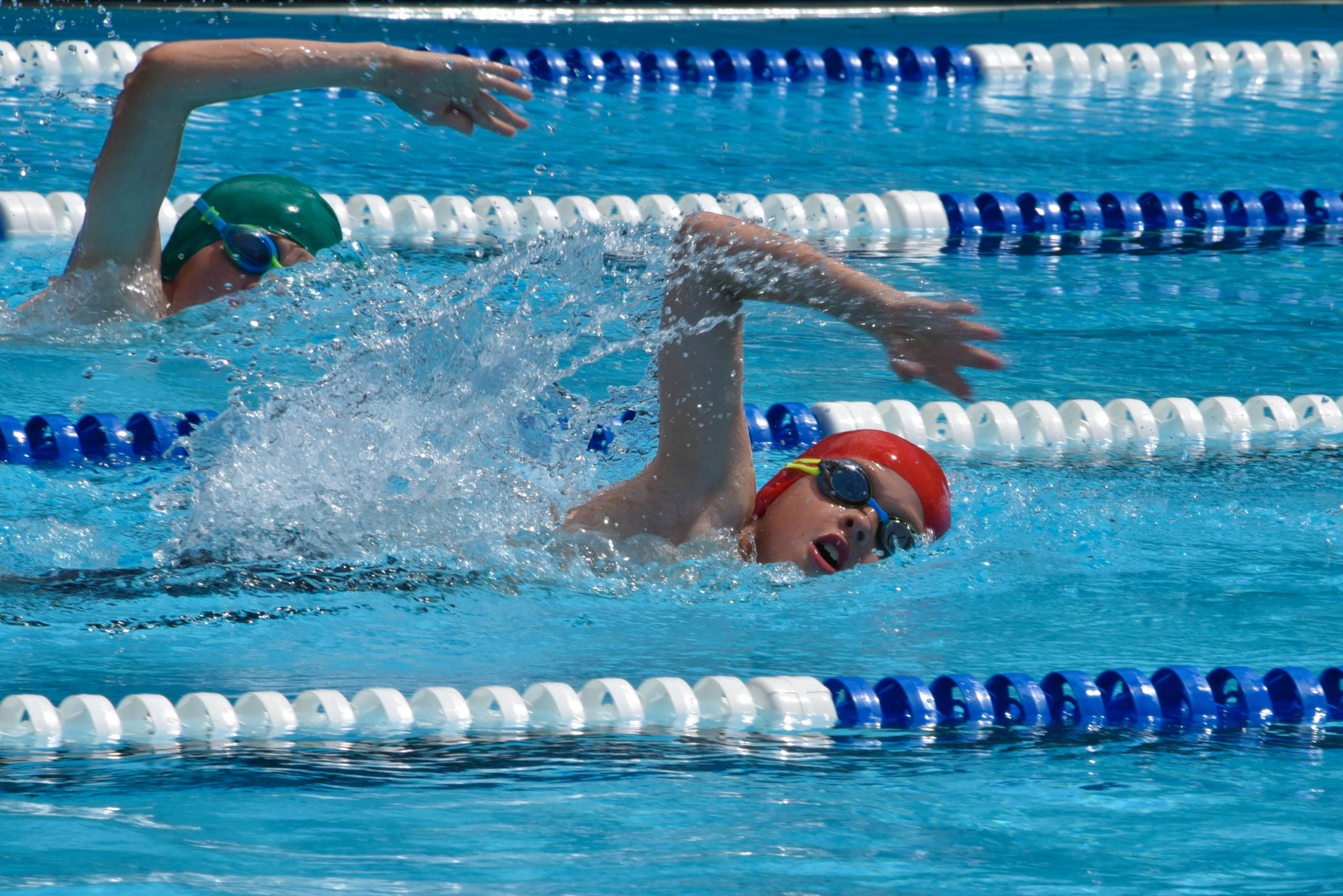 Riley's Day Out at Junior Swimming Girton Grammar School